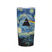 Pink Floyd Tumbler - Starry Night Dark Side Of The Moon Van Gogh