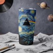 Pink Floyd Tumbler - Starry Night Dark Side Of The Moon Van Gogh