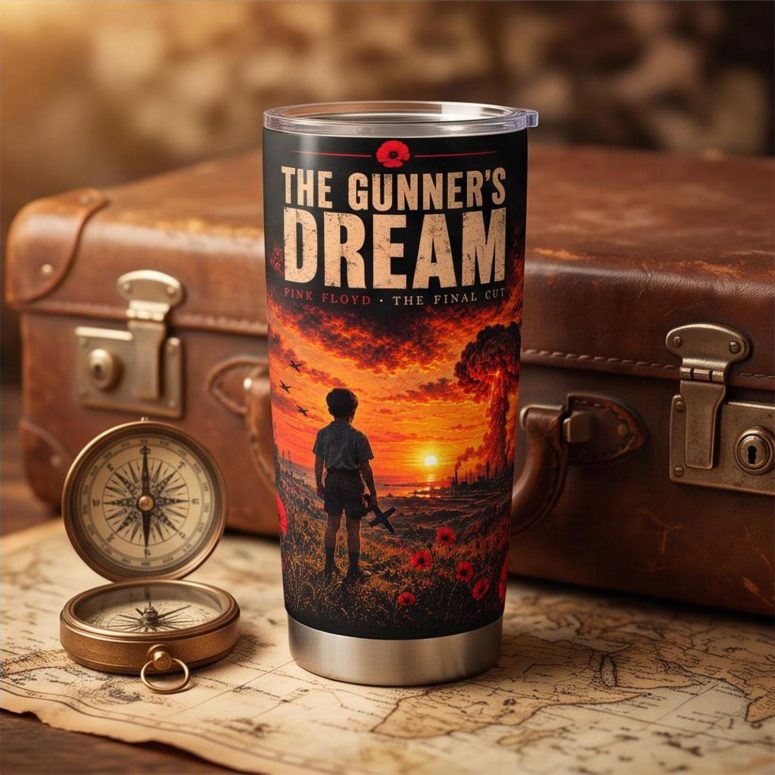 Pink Floyd Tumbler - The Gunner’s Dream The Final Cut Pink Floyd Tumbler - The Gunner’s Dream The Final Cut