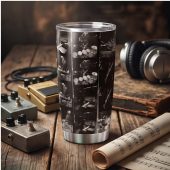 Pink Floyd Tumbler - Vintage New York City Tour July 4Th Film Collage Pink Floyd Tumbler - Vintage New York City Tour July 4Th Film Collage