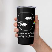 Pink Floyd Tumbler - Wish You Were Here Two Lost Souls Pink Floyd Tumbler - Wish You Were Here Two Lost Souls