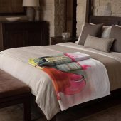 Pink Floyd Velveteen Plush Blanket - Another Shrimp in the Wall Pink Floyd Velveteen Plush Blanket - Another Shrimp in the Wall