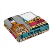 Pink Floyd Velveteen Plush Blanket - Cassettee Collection Comfortably Numb Rum & Classic Albums Artwork