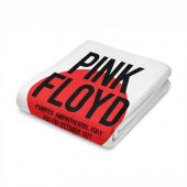 Pink Floyd Velveteen Plush Blanket - Live at Pompeii October 1971 Italy