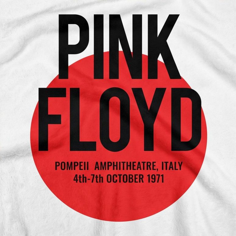 Pink Floyd Velveteen Plush Blanket - Live at Pompeii October 1971 Italy