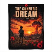 Pink Floyd Velveteen Plush Blanket - The Gunner’s Dream The Final Cut