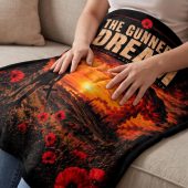 Pink Floyd Velveteen Plush Blanket - The Gunner’s Dream The Final Cut Pink Floyd Velveteen Plush Blanket - The Gunner’s Dream The Final Cut