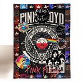 Pink Floyd Velveteen Plush Blanket - The Wall DSOTM Wish You Were Here