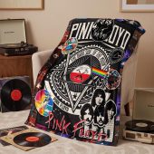 Pink Floyd Velveteen Plush Blanket - The Wall DSOTM Wish You Were Here Pink Floyd Velveteen Plush Blanket - The Wall DSOTM Wish You Were Here