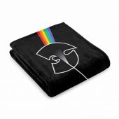 Pink Floyd Velveteen Plush Blanket - The Wu Tang Clan Dark Side Of The Moon
