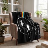 Pink Floyd Velveteen Plush Blanket - Wish You Were Here Two Lost Souls 5400×7200dpi300 Pink Floyd Velveteen Plush Blanket - Wish You Were Here Two Lost Souls 5400×7200dpi300