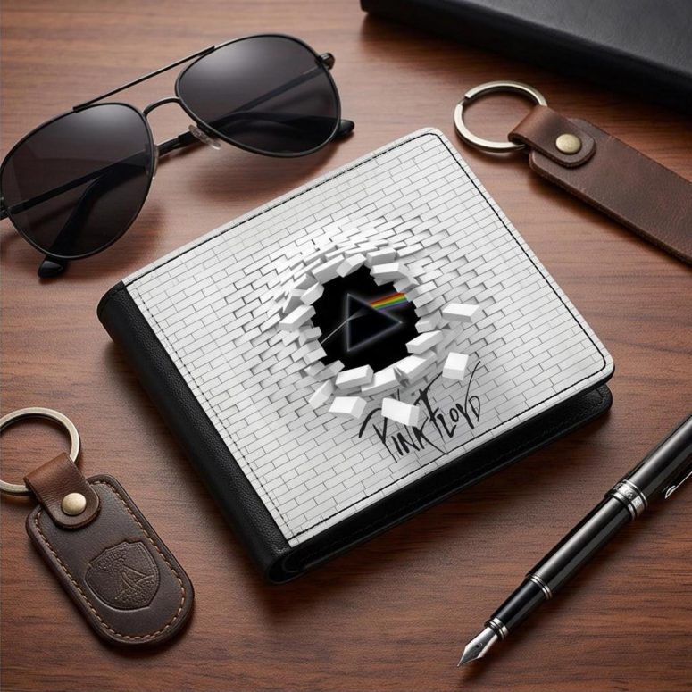 Pink Floyd Wallet - Brick In The Wall 3D