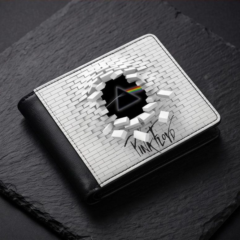 Pink Floyd Wallet - Brick In The Wall 3D