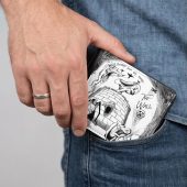 Pink Floyd Wallet - Goodbye Blue Sky Tear Down The Wall Pink Floyd Wallet - Goodbye Blue Sky Tear Down The Wall