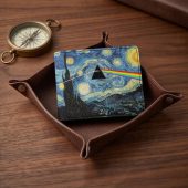 Pink Floyd Wallet - Starry Night Dark Side Of The Moon Van Gogh Pink Floyd Wallet - Starry Night Dark Side Of The Moon Van Gogh