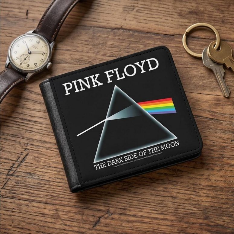 Pink Floyd Wallet - The Dark Side Of The Moon Album Prism Pink Floyd Wallet - The Dark Side Of The Moon Album Prism
