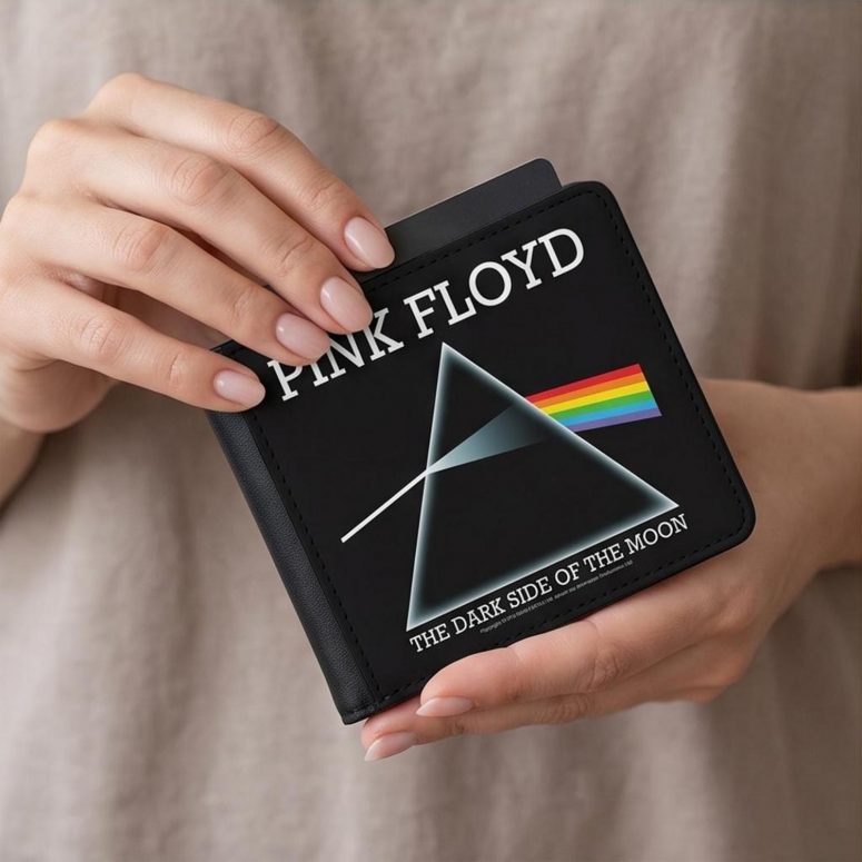 Pink Floyd Wallet - The Dark Side Of The Moon Album Prism Pink Floyd Wallet - The Dark Side Of The Moon Album Prism