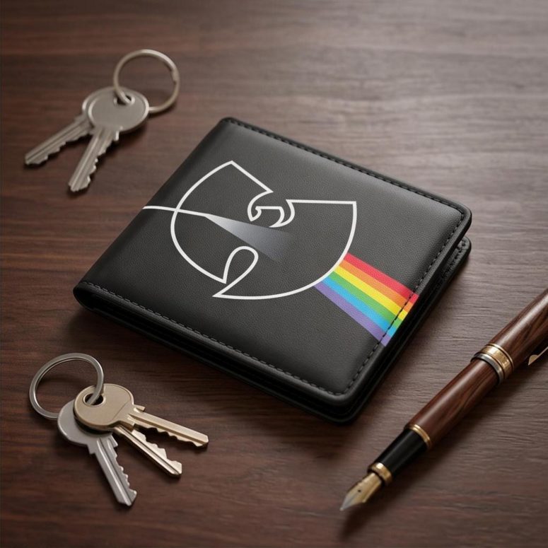Pink Floyd Wallet - The Wu Tang Clan Dark Side Of The Moon Pink Floyd Wallet - The Wu Tang Clan Dark Side Of The Moon
