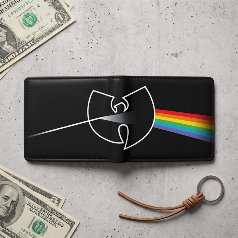 Pink Floyd Wallet - The Wu Tang Clan Dark Side Of The Moon Pink Floyd Wallet - The Wu Tang Clan Dark Side Of The Moon