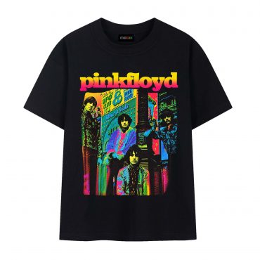 Pink Floyd Shirt - Psychedelic Colors Members
