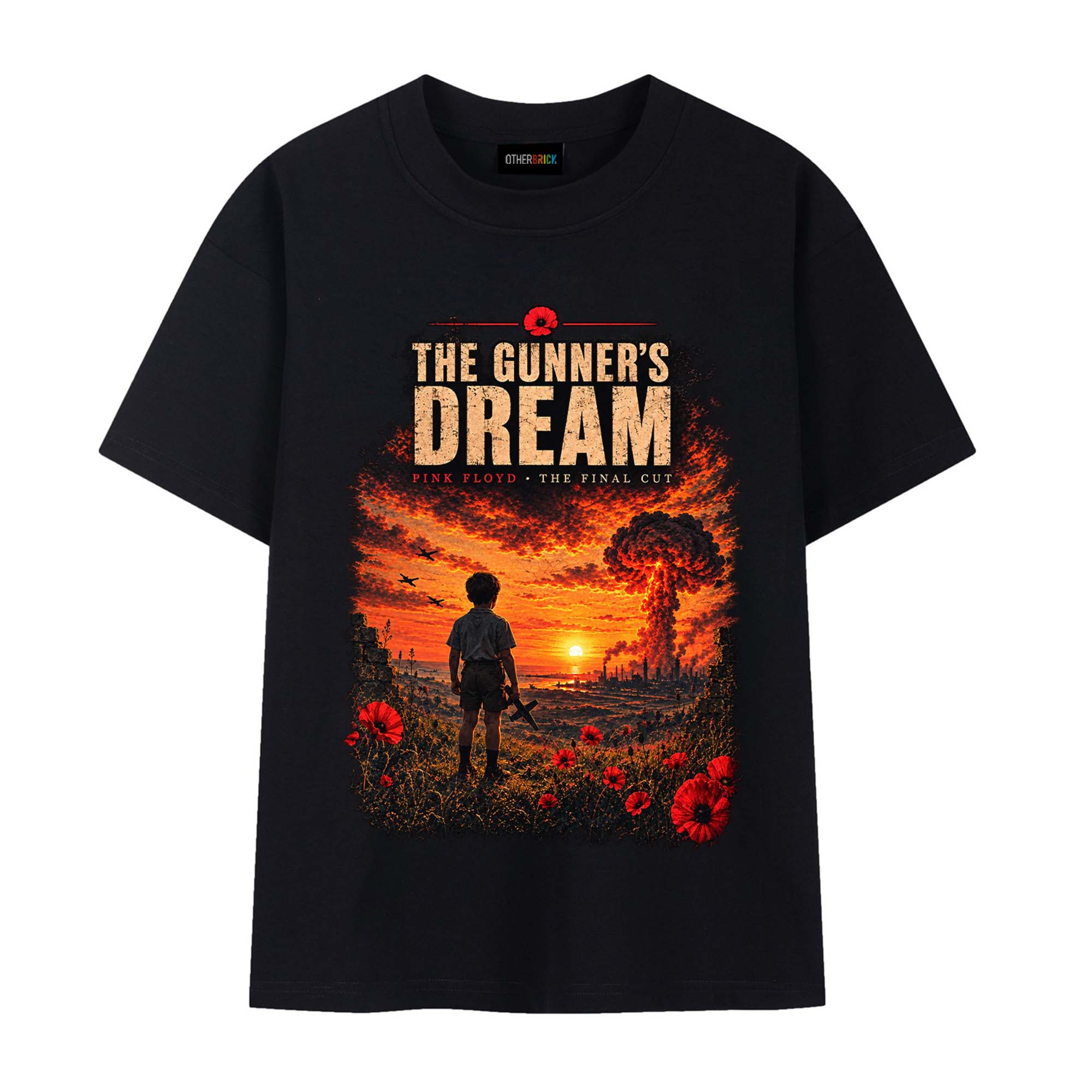 Pink Floyd Shirt - The Gunner's Dream The Final Cut Pink Floyd Shirt - The Gunner's Dream The Final Cut