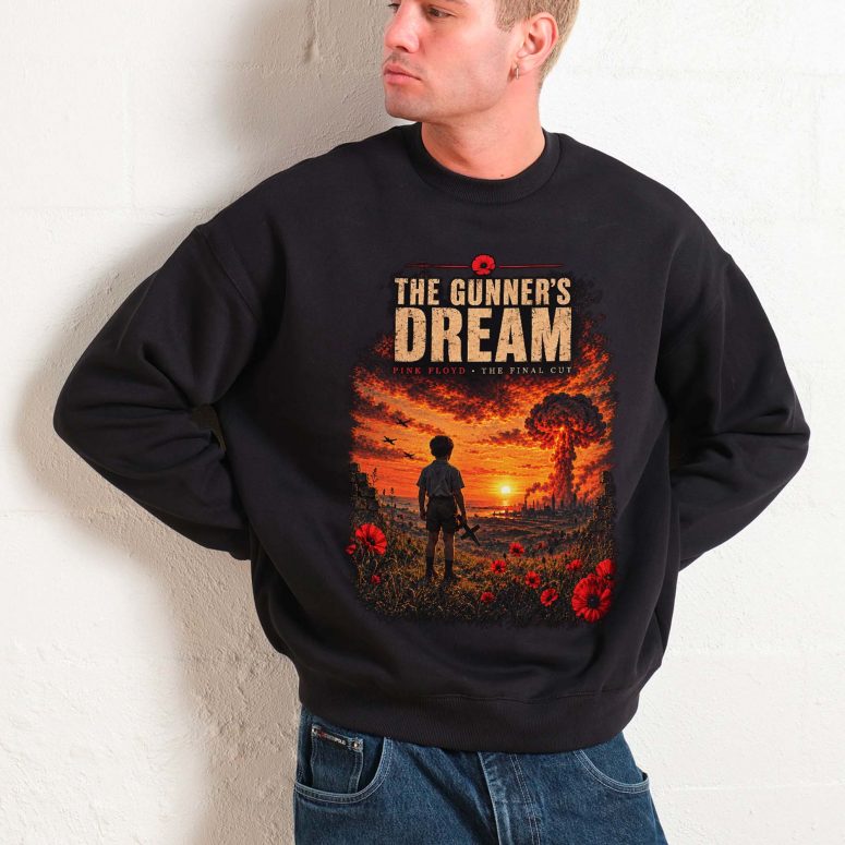 Pink Floyd Shirt - The Gunner's Dream The Final Cut Pink Floyd Shirt - The Gunner's Dream The Final Cut