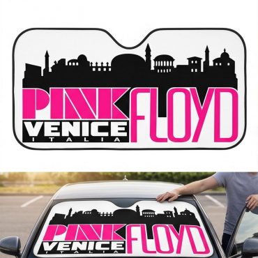 Pink Floyd Auto Sun Shade - Venice Italia 1965 Vintage Pink Floyd Auto Sun Shade - Venice Italia 1965 Vintage