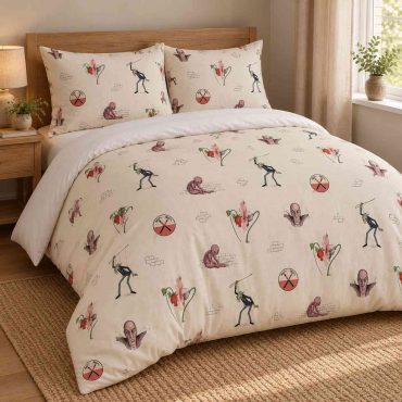 Pink Floyd Bedding Set - Inspired By The Wall Animation 1982
