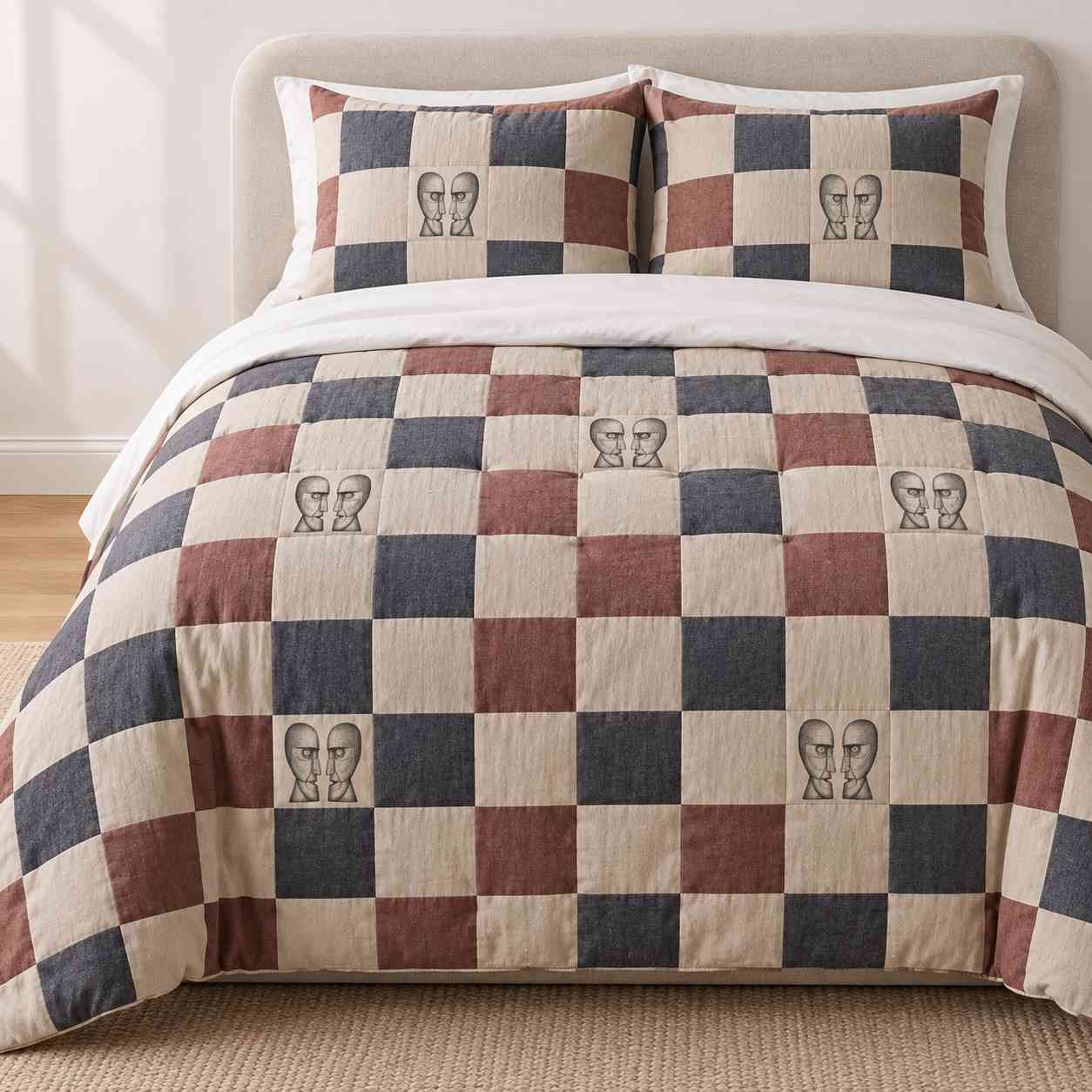 Pink Floyd Bedding Set - The Division Bell Caro Elegant Pink Floyd Bedding Set - The Division Bell Caro Elegant