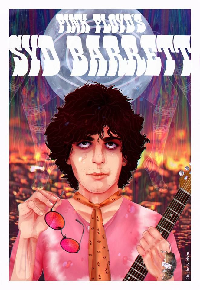Pink Floyd Canvas - Have You Got It Yet Syd Barrett Pink Floyd Canvas - Have You Got It Yet Syd Barrett