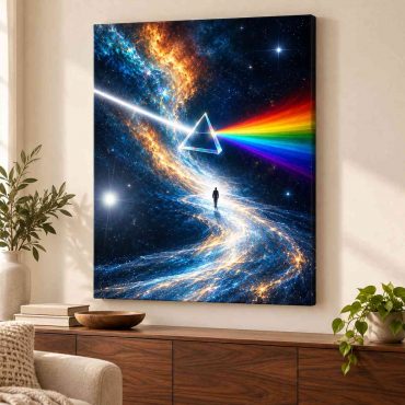 Pink Floyd Canvas - The Endless River DSOTM Tour Of The Galaxy