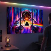 Pink Floyd Canvas - Astronaut First Encounter with DSOTM