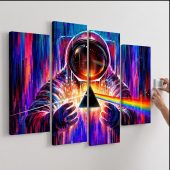 Pink Floyd Canvas - Astronaut First Encounter with DSOTM