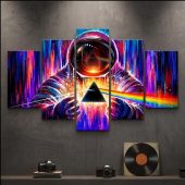 Pink Floyd Canvas - Astronaut First Encounter with DSOTM