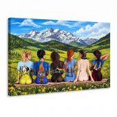 Pink Floyd Canvas - Back Art in the Valley