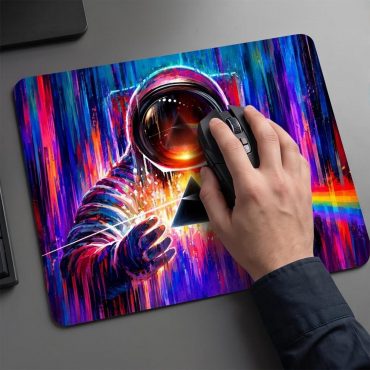 Pink Floyd Mousepad - Astronaut First Encounter with DSOTM