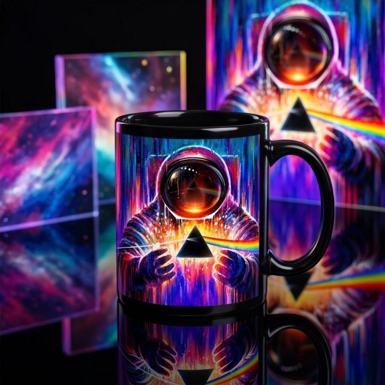 Pink Floyd Mug - Astronaut First Encounter with DSOTM Pink Floyd Mug - Astronaut First Encounter with DSOTM