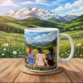 Pink Floyd Mug - Back Art in the Valley