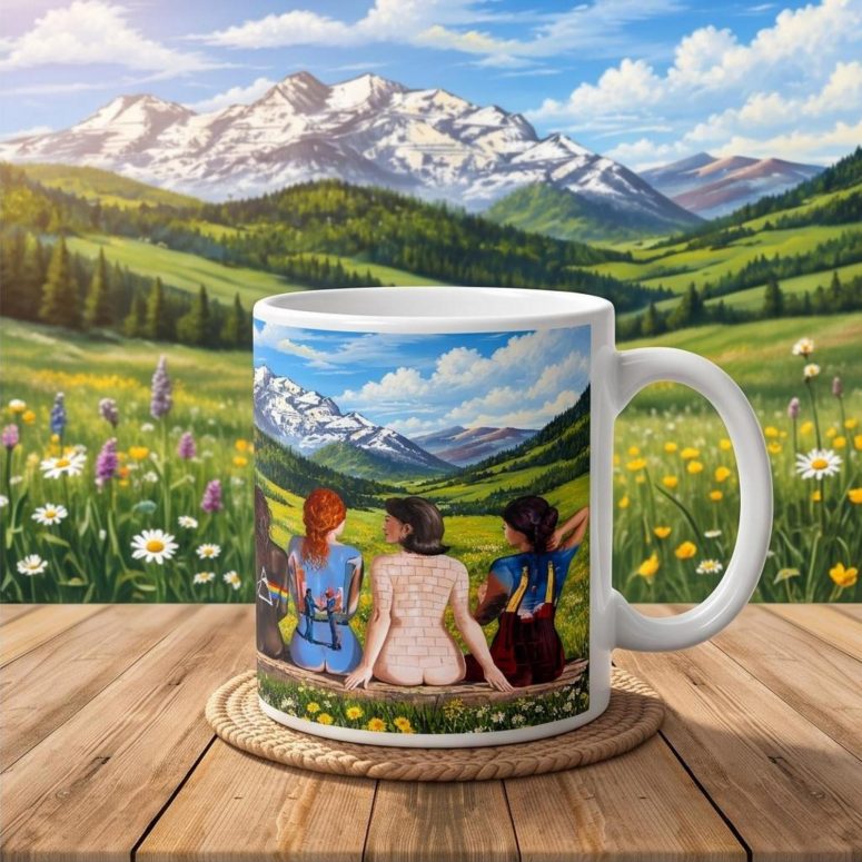 Pink Floyd Mug - Back Art in the Valley