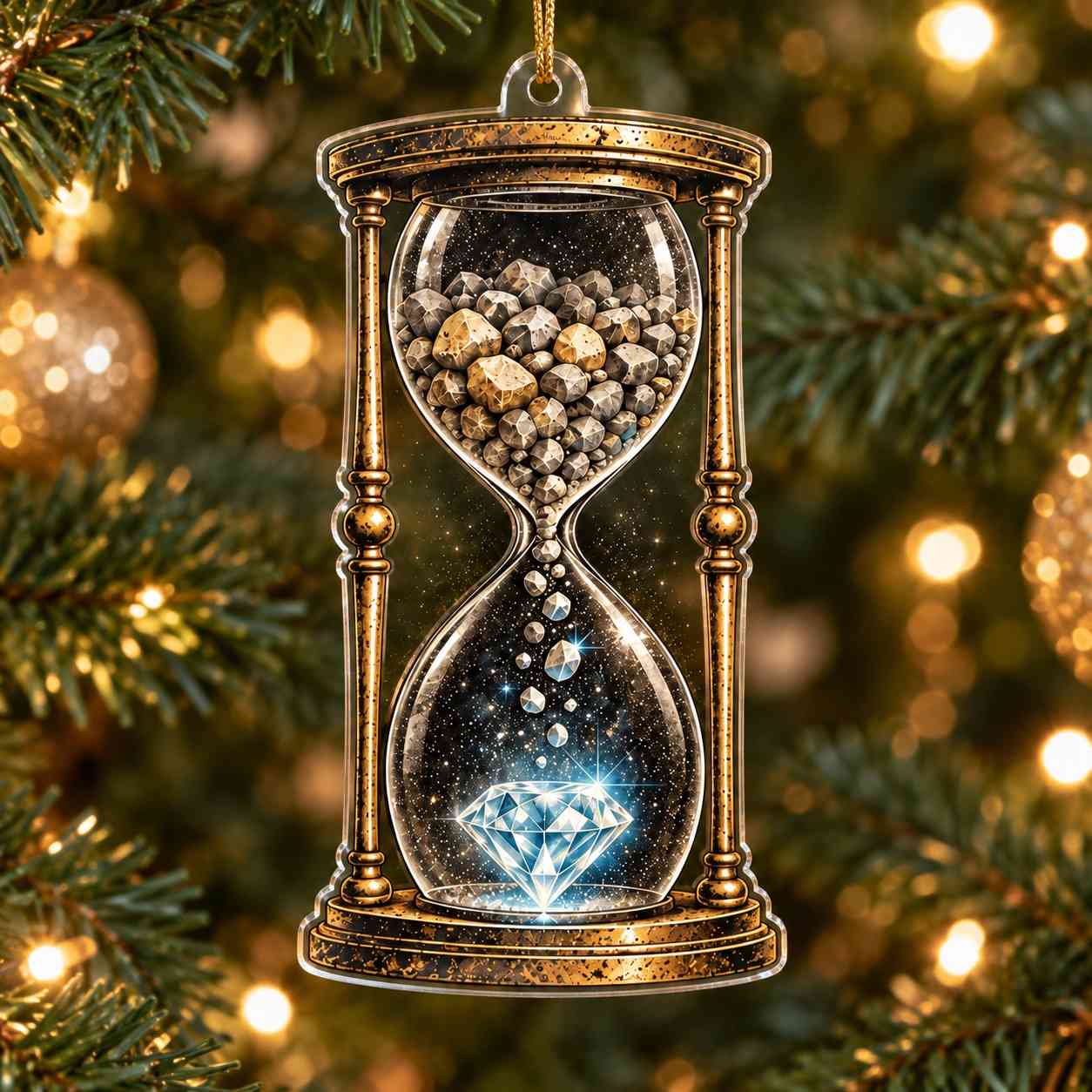 Pink Floyd Ornament - Time Shine On You Crazy Diamond Pink Floyd Ornament - Time Shine On You Crazy Diamond