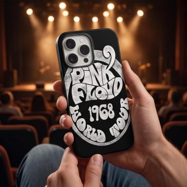 Pink Floyd Phone Case - 1968 World Tour Rock Circle