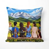 Pink Floyd Pillow Cover - Back Art in the Valley