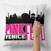 Pink Floyd Pillow Cover - Venice Italia 1965 Vintage