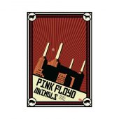 Pink Floyd Poster - Animals Propaganda Art Rock