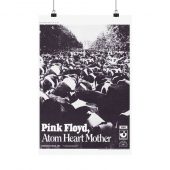 Pink Floyd Poster - Atom Heart Mother Wire Cow 1970