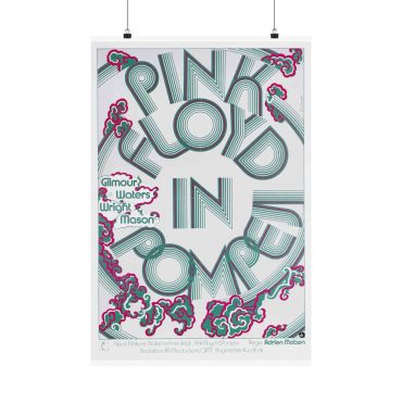 Pink Floyd Poster - Live At Pompeii 1973 German