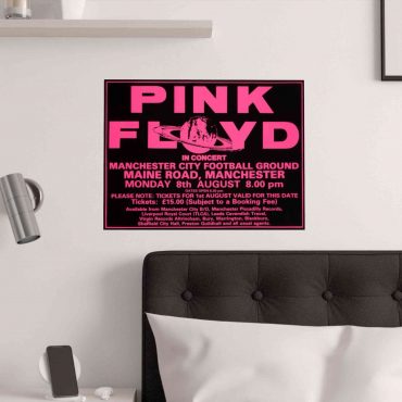 Pink Floyd Poster - Manchester City Concert Momentary Lapse 1988