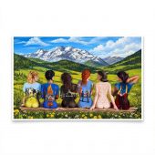 Pink Floyd Poster - Back Art in the Valley