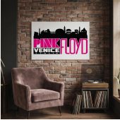Pink Floyd Poster - Venice Italia 1965 Vintage Pink Floyd Poster - Venice Italia 1965 Vintage