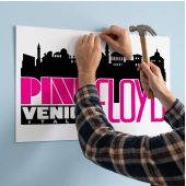 Pink Floyd Poster - Venice Italia 1965 Vintage Pink Floyd Poster - Venice Italia 1965 Vintage